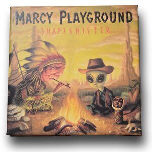 Marcy Playground, Shapeshifter Album Cover Decorative 8"x8" Wall Art on Canvas